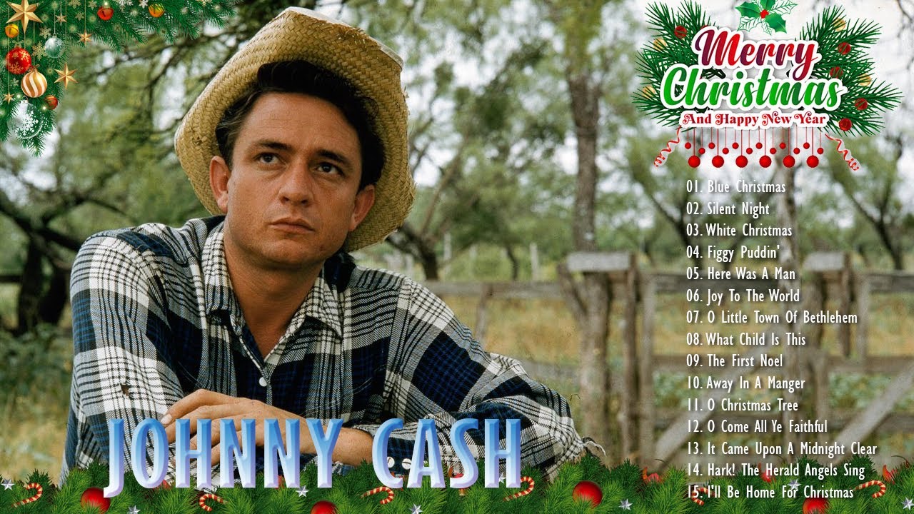 Johnny Cash Best Album Christmas Songs 2023 🎄🎄 Johnny Cash Christmas Songs Full Album