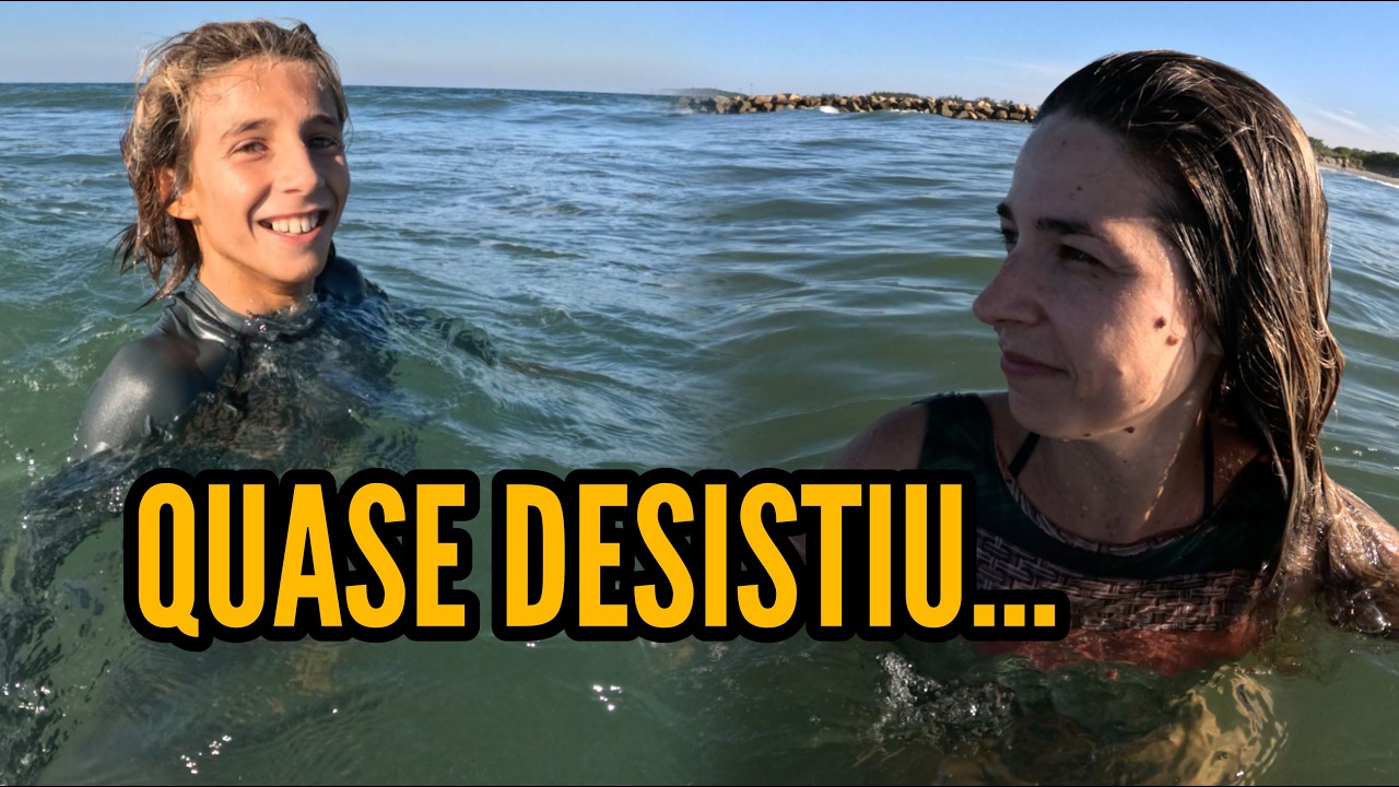Minha mãe quase DESISTIU do surf    mas o final me surpreendeu