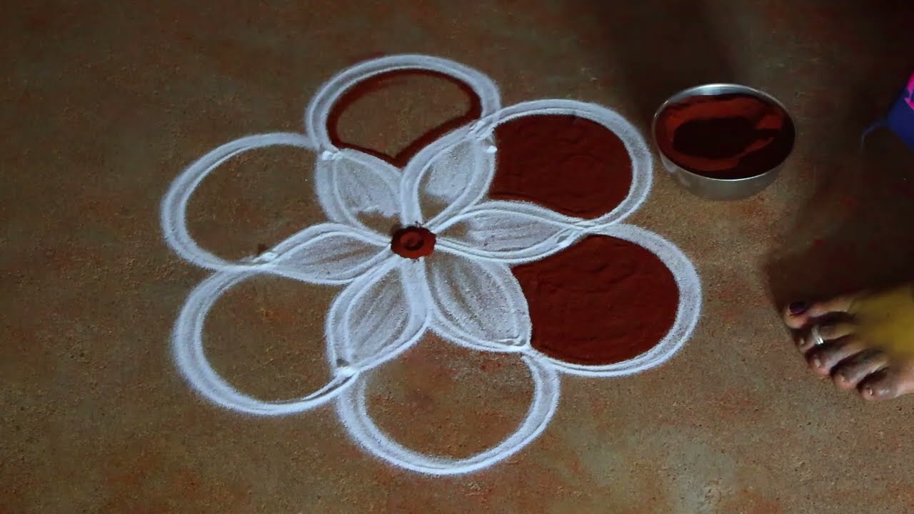 Margazhi 1 special 🌹 3*2 newyear  2026  🌹rangoli kolam designs🌹deepam diya muggulu