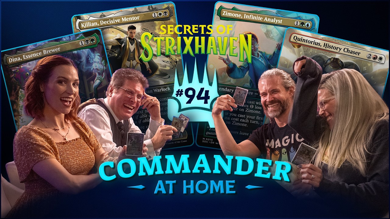Secrets of Strixhaven Commander First Look | Commander at Home Episode 94
