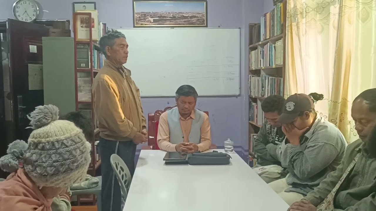 Pa Khen In Nasemte Tawh Morning Devotion Ah Thungetna