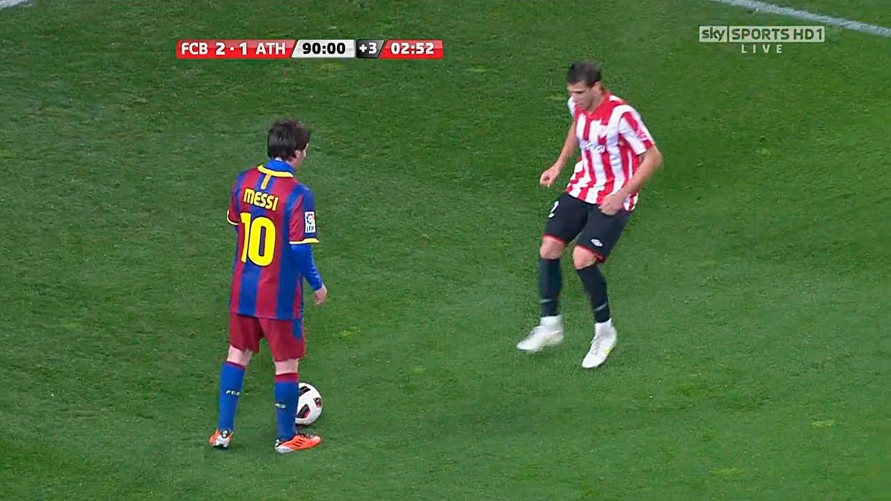 Messi Dribbling Masterclass vs Athletic Bilbao (Home) 2010-11 English Commentary HD 1080i