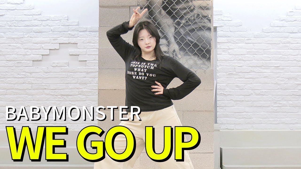 🔥 BABYMONSTER (베이비몬스터) - WE GO UP | Mirrored+Front View+Slow&Normal(Count+Music) by Danpang(Hye jin)