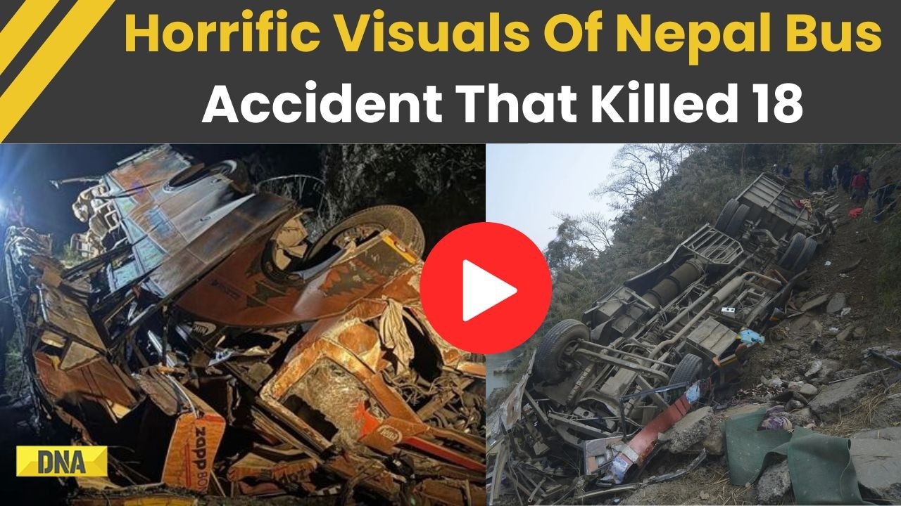 Nepal Accident: Scary Visuals Emerges After 18 People Died, 25 Others Injured In Nepal Bus Accident