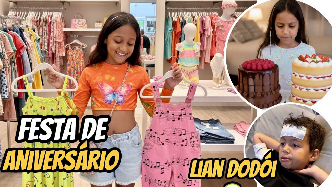 Festa Neon da Lara: O look que ela odiou e a rotina com crian&ccedil;a doente