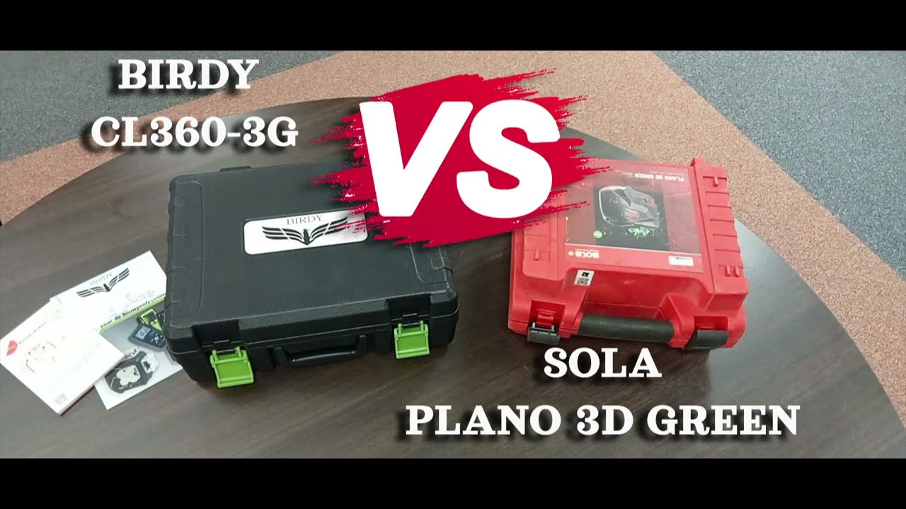 birdy CL360-3G vs sola Plano 3D Green