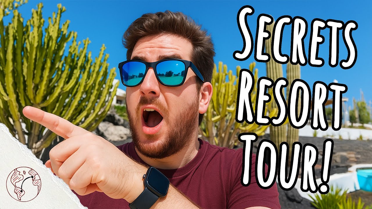 Secrets Lanzarote Resort & Spa Tour: Day & Night Walkthrough! (Aug '25)