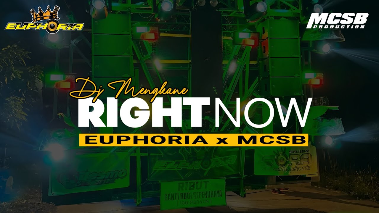 DJ RIGHT NOW EUPHORIA X MCSB