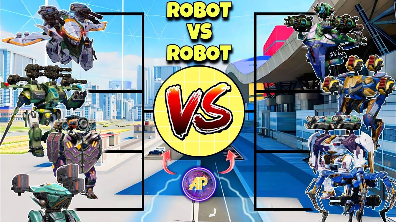 🔥 ALL ROBOT ABILITY 1VS1 COMPARISON! UPDATED! || WAR ROBOTS WR ||