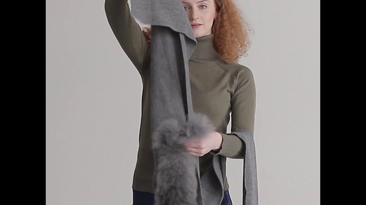 Samantha Holmes - Multi-way Alpaca Fur Collar and Scarf