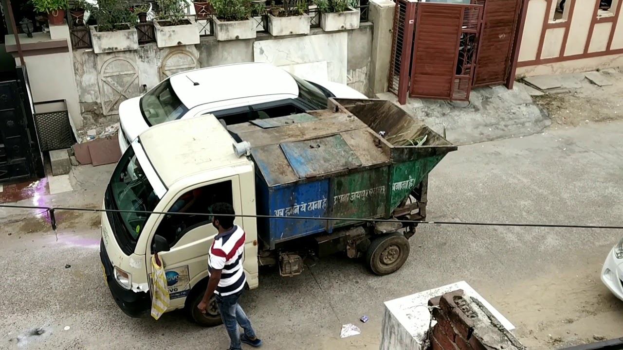 Door to Door waste collection, swacha Bharat Mission, jaipur
