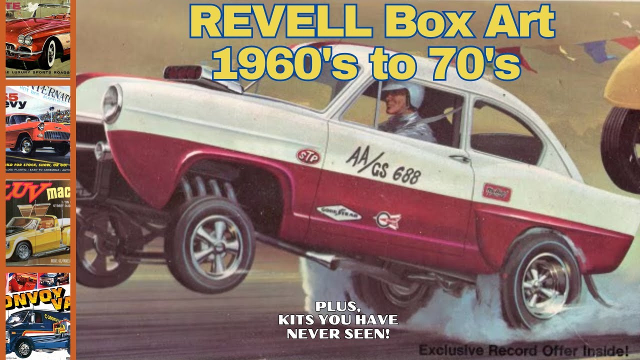 Revell Box Art 1960s&ndash;1970s (Part 2) &mdash; The Golden Era