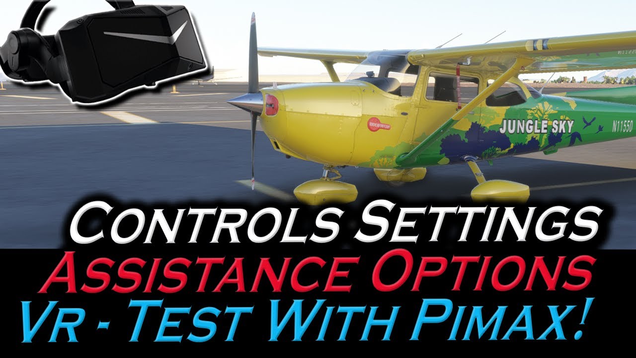 Управление, помощь и виртуальная реальность в Microsoft Flight Simulator 2024 с Pimax Crystal Light!