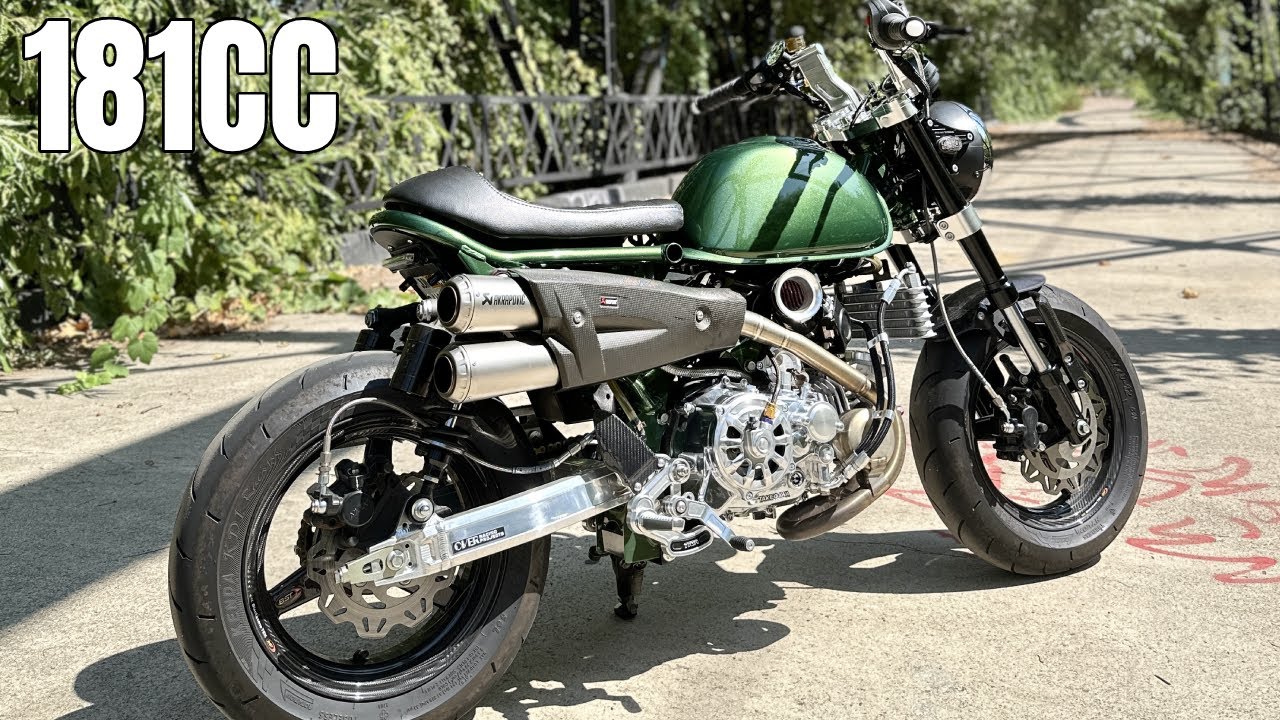 Проблемы с Honda Monkey 181cc, но это было только у меня...