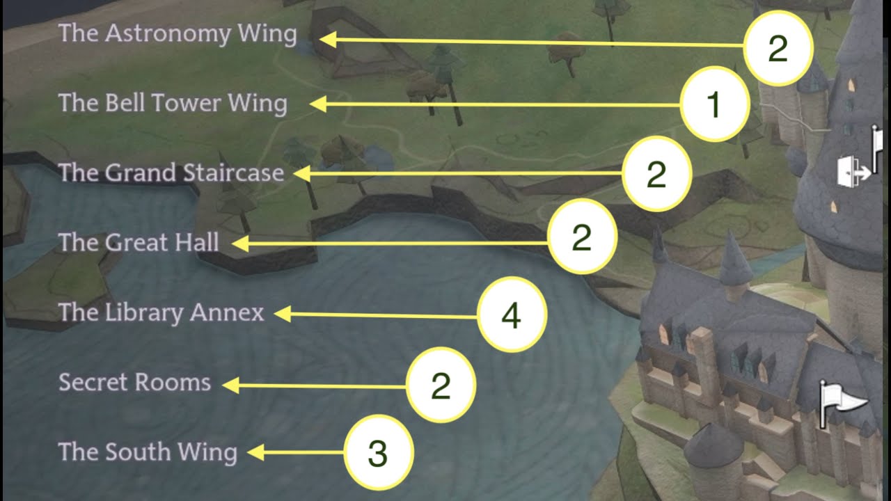 Hogwarts Legacy All House Tokens Locations - Daedalian Keys Walkthrough