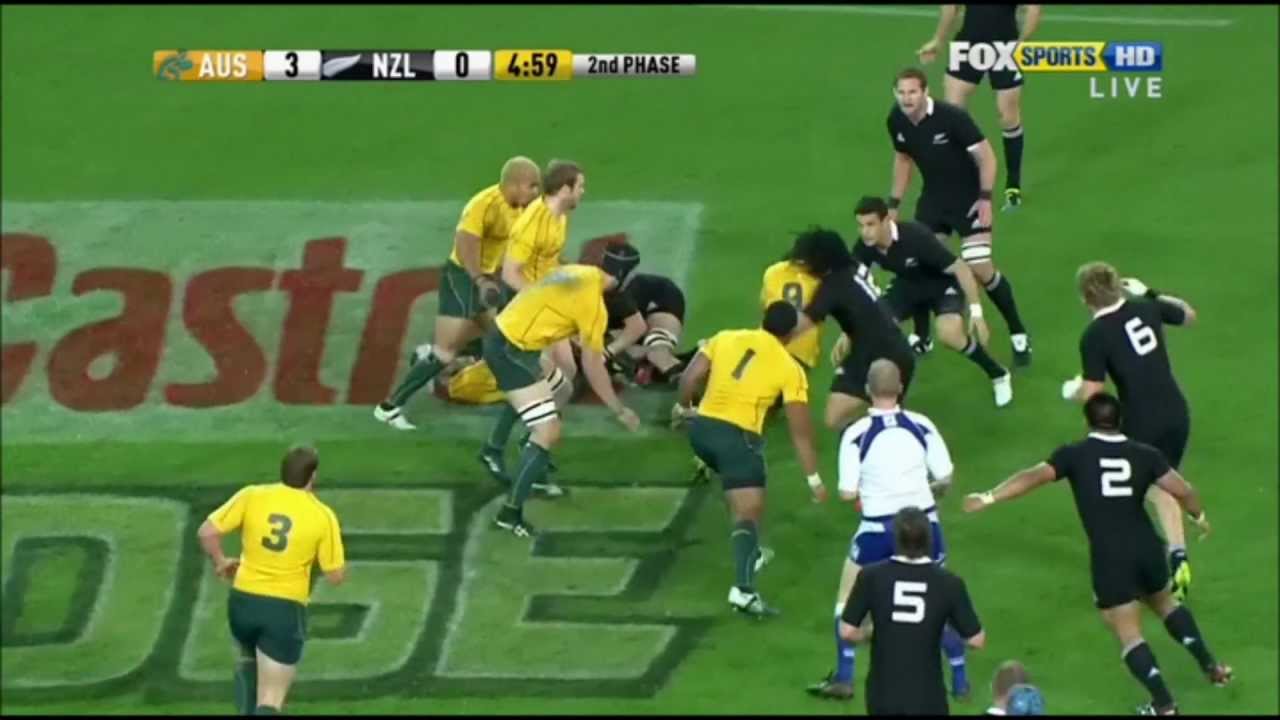 Wallabies vs All Blacks Tri Nations 2011 Final