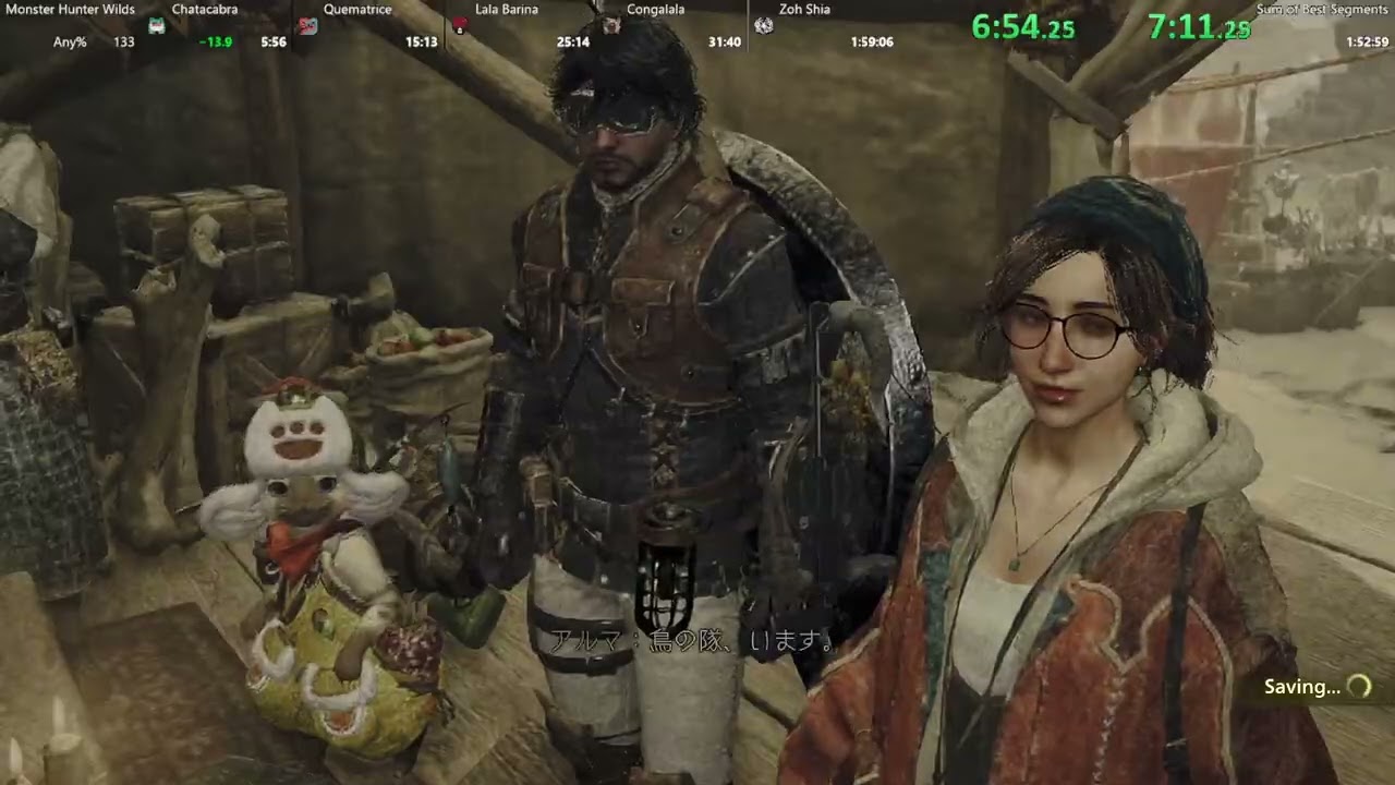 Monster Hunter Wilds RTA Any% 1:58:21.74(IGT)