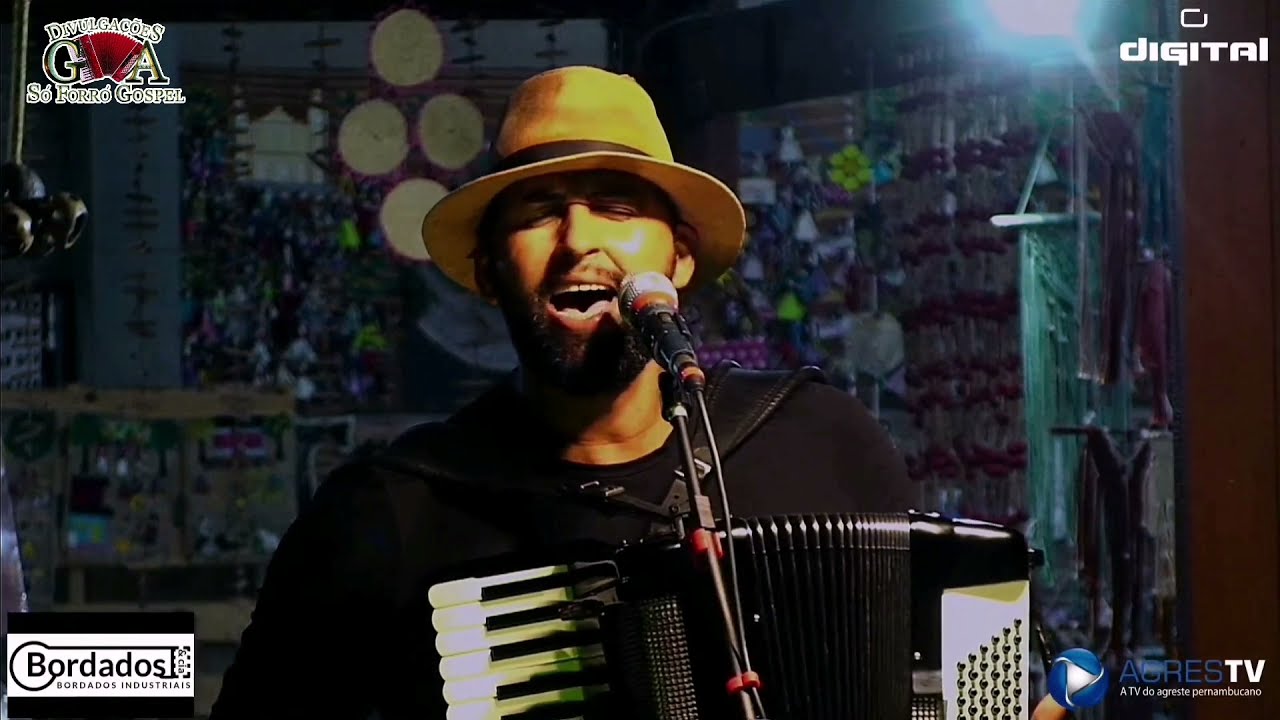 Emanuel do Acordeon Show Ao Vivo 2021 - Forró Gospel