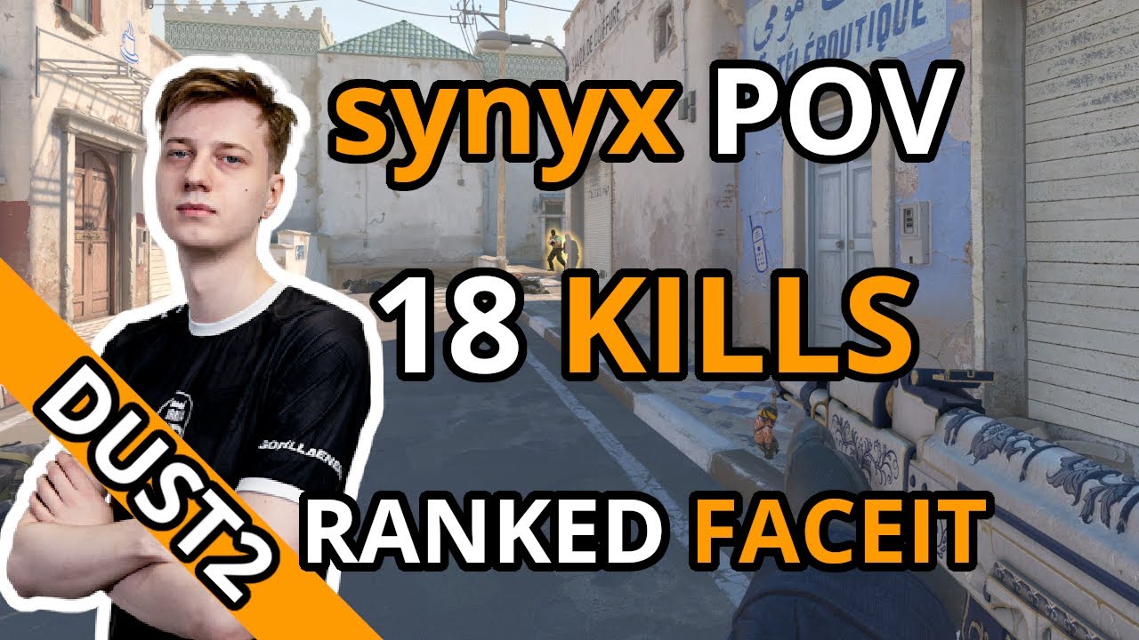 THE FIRST PERSON TO GET PAST 4000 ELO THIS SEASON | synyx POV | FACEIT RANKED