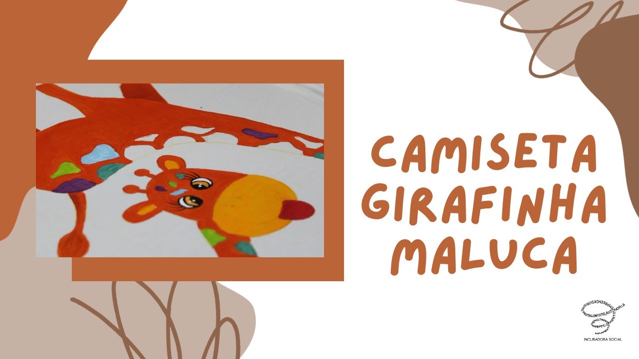 CAMISETA GIRAFINHA LOUCA