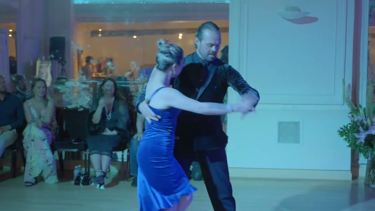 Byron Rowe and Catering Chang performing Pro-Am Smooth Tango at Piccadilly Spotlight 2025