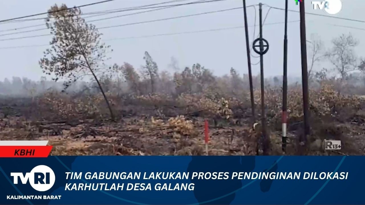 12 FEBRUARI 2026 TIM GABUNGAN LAKUKAN PROSES PENDINGINAN DILOKASI KARHUTLAH DESA GALANG