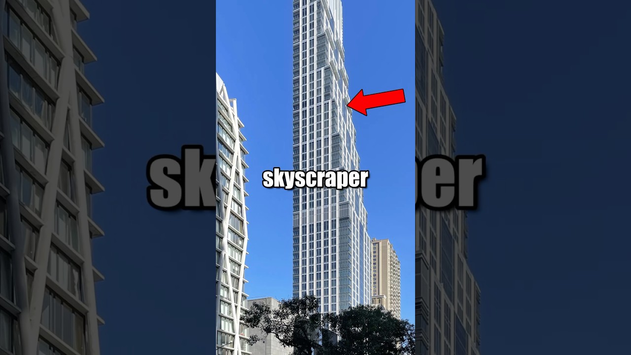 This building almost LOST 20 floors 🤯 #building #architecture #viral