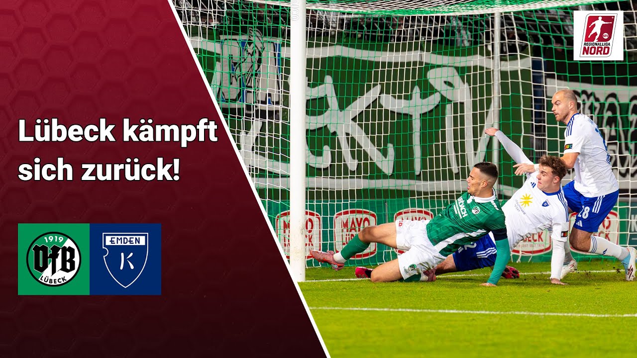 VfB L&uuml;beck - Kickers Emden | Regionalliga Nord 16. Spieltag
