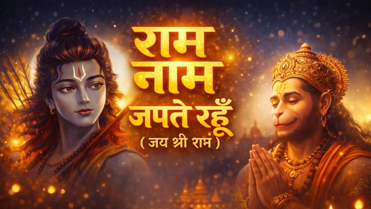 राम नाम जपते रहूँ | Ram naam japte rahu | जय श्री राम | पवित्र राम भक्तिमय भजन |