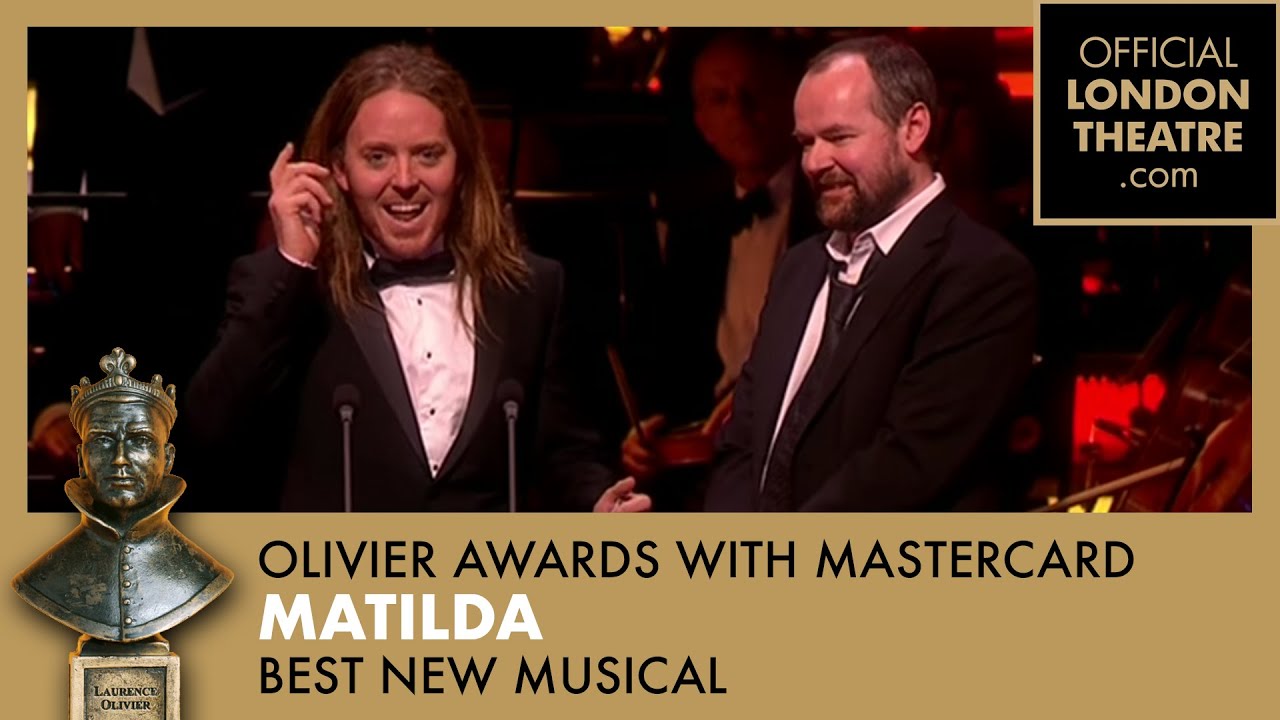 Matilda The Musical wins Best New Musical | Olivier Awards 2012 with Mastercard