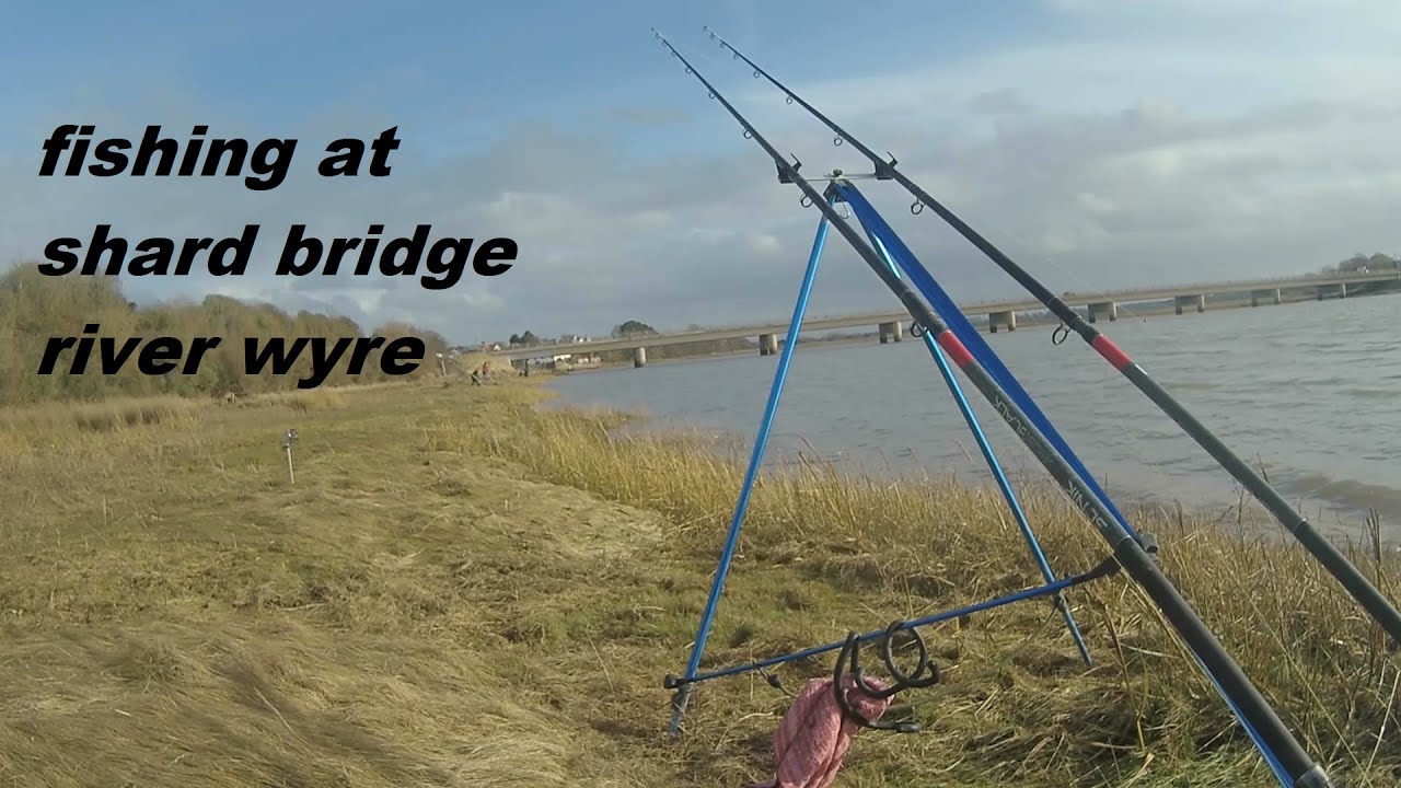 fishing at shard bridge river wyre