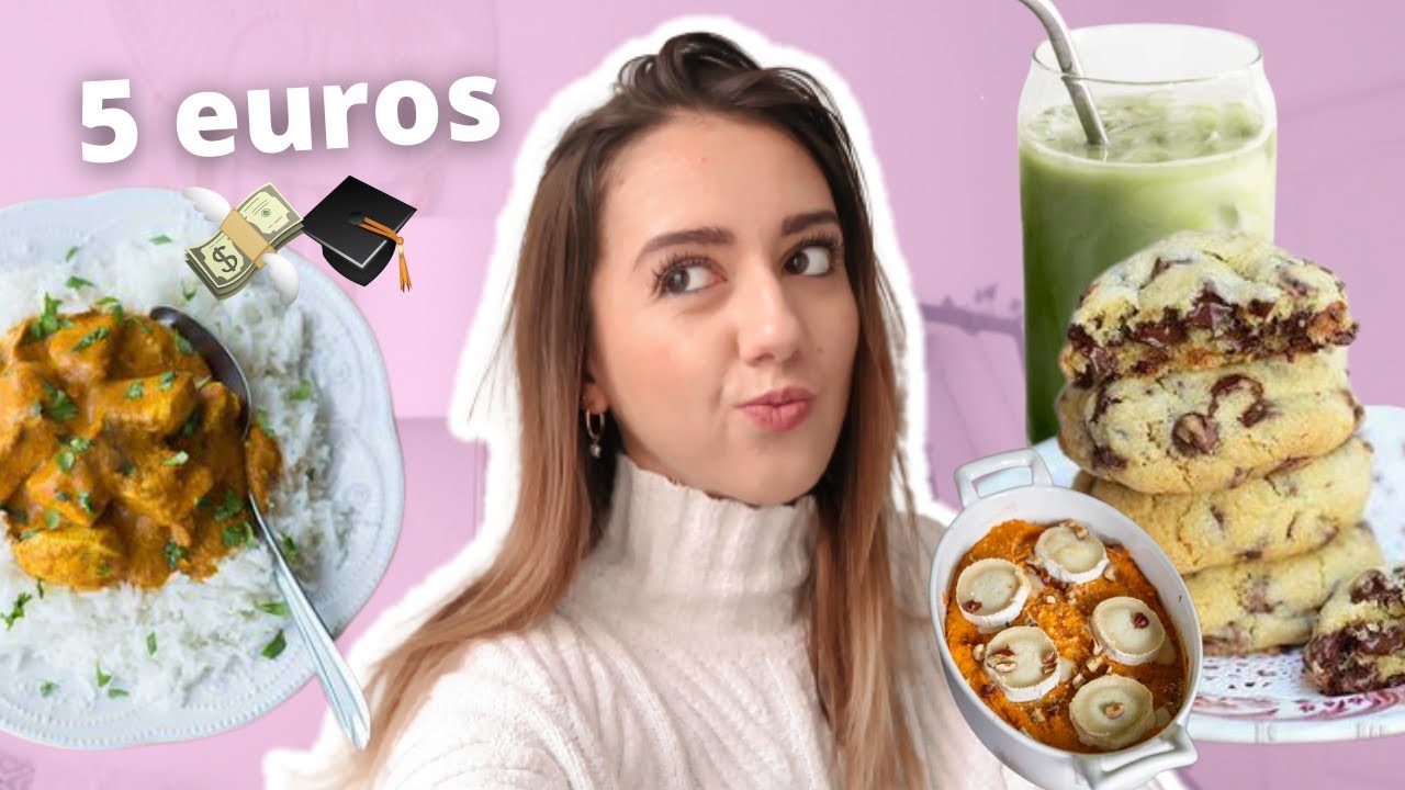 WHAT I EAT IN A DAY! (rapide, gourmand & pas cher)
