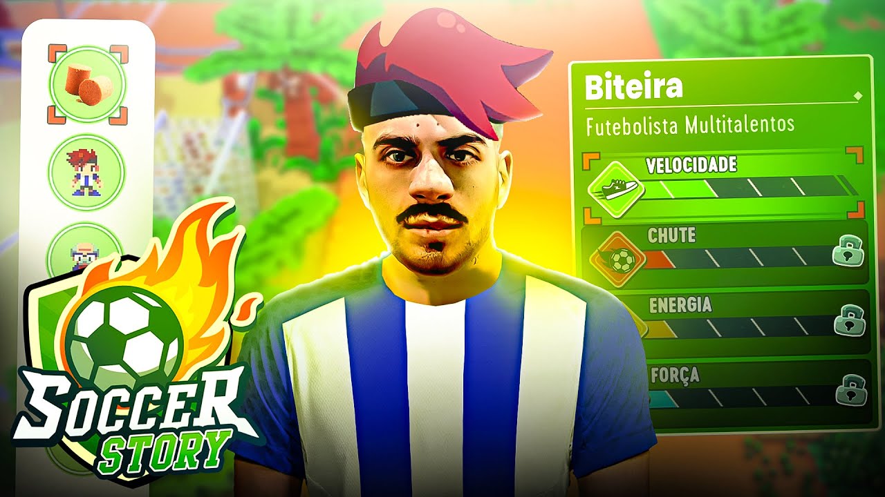 RPG DE FUTEBOL: Soccer Story do INÍCIO ao FIM — História COMPLETA (Resumida) em PT-BR