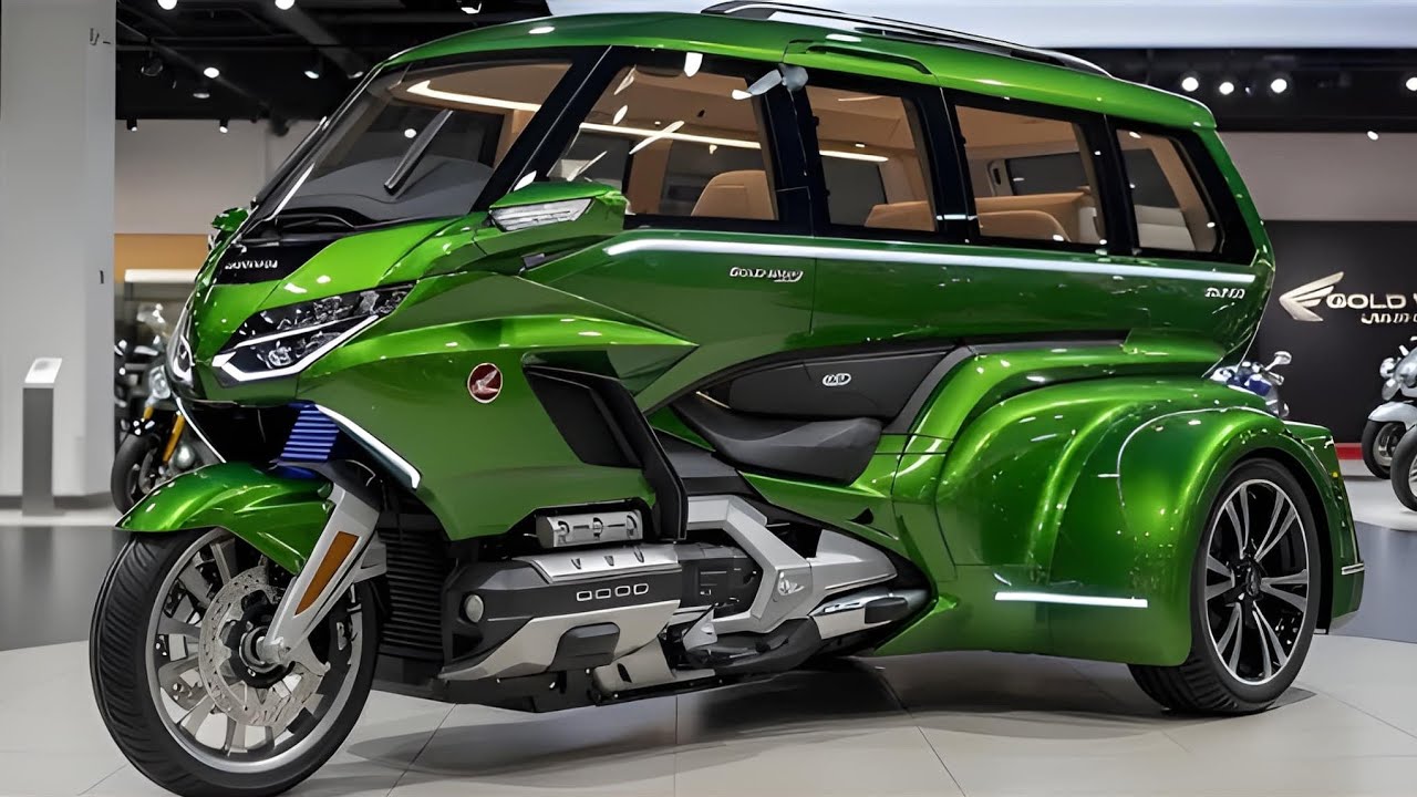 Honda Gold Wing Electric Tricycle Camper 2026 ⚡🏍️ | The Ultimate Luxury Touring EV