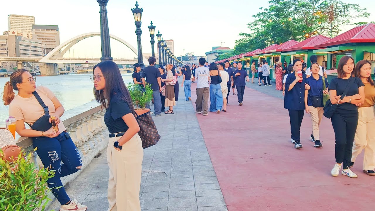 HALA GRABE ESPLANADE ilogpasig Maaga palang dagsa na. Update ilogpasig project of FL Liza PBBM.