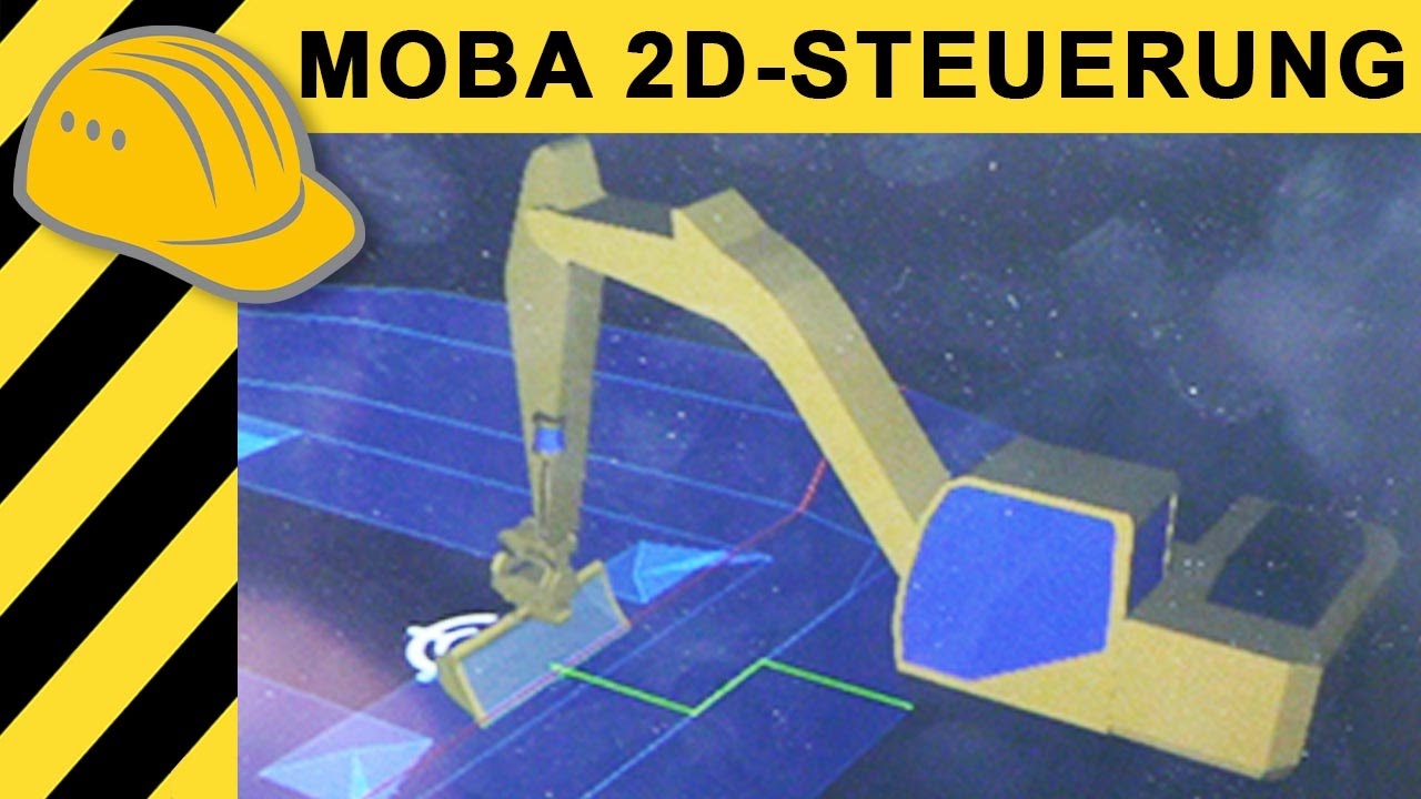MOBA 2D-BAGGERSTEUERUNG | Wie funktioniert das? | Recycling Aktiv & TiefbauLive