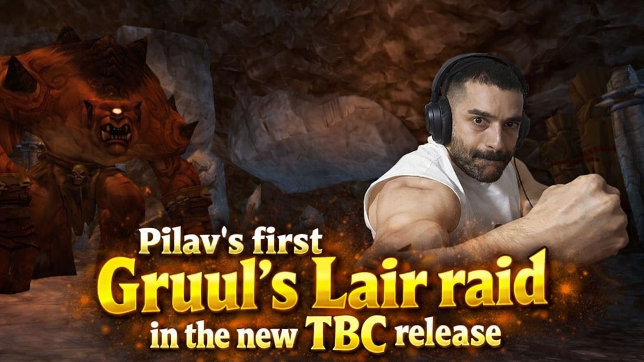 Pilav first Gruul's Lair raid in the new TBC release - WoW Classic