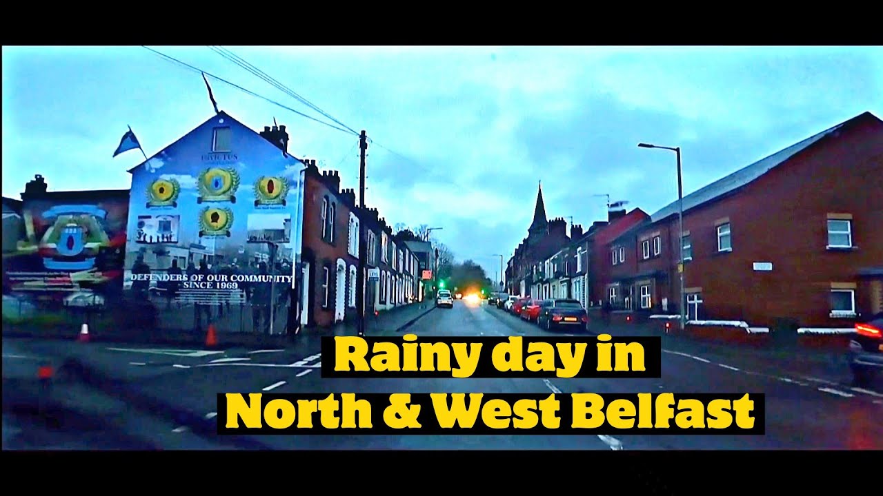 DRIVING, WALKING & TALKING TOUR AROUND NORTH & WEST BELFAST 