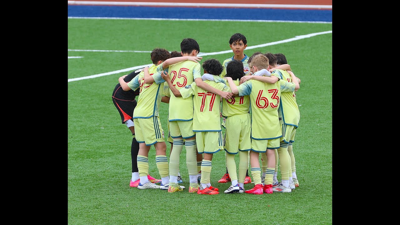 New York Red Bulls Academy vs. New York City FC U11 Derby game highlights 04/26/2025