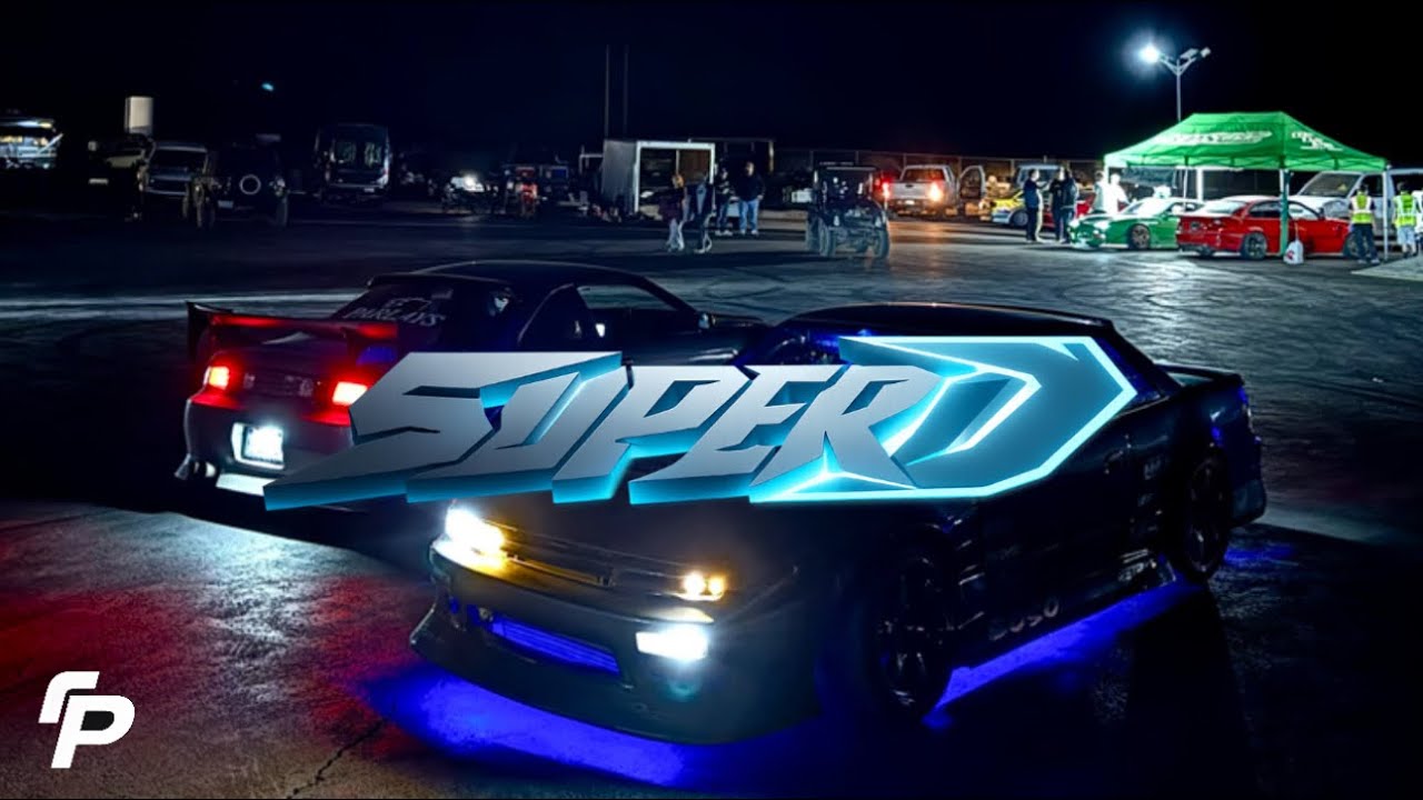 SUPER-D с командой Drift Team, участвующей в парных гонках