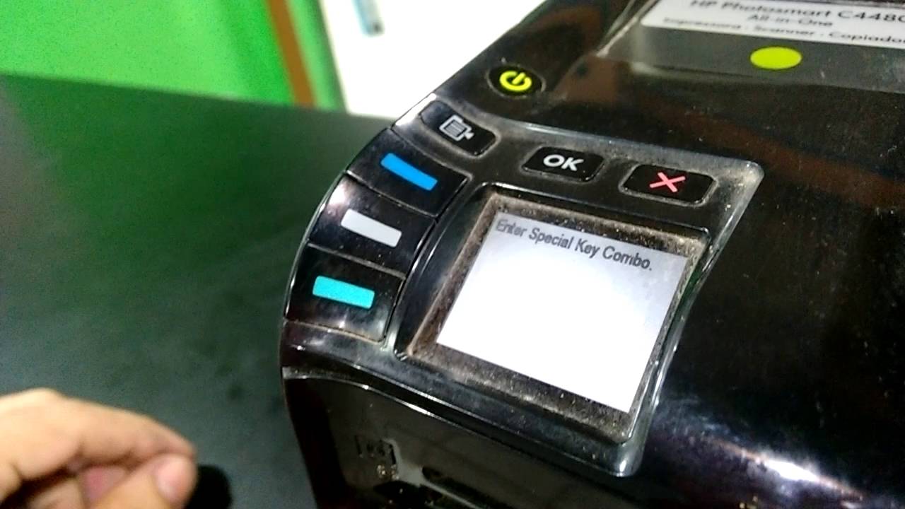 Tirando mensagem de incompatível HP c4480/c4280