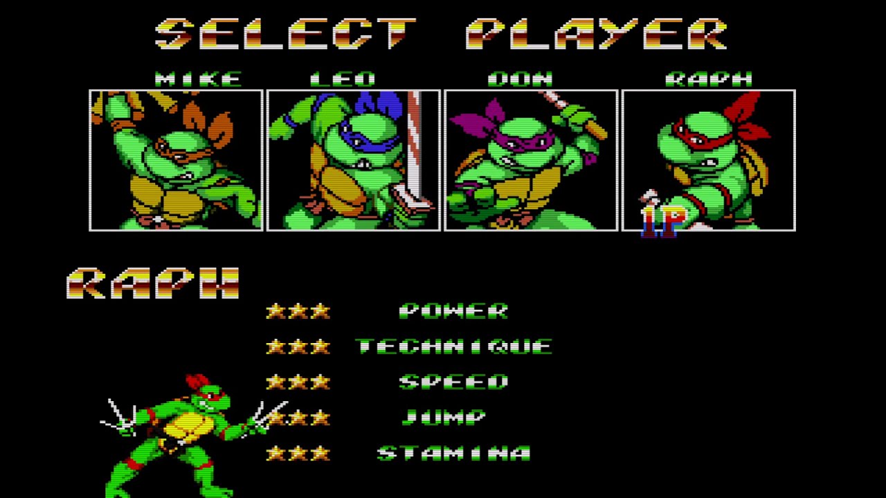 TMNT - The Streets Of Rage Project - Raphael Playthrough