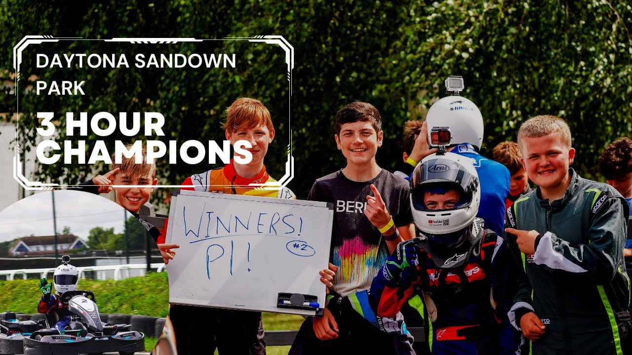 3 Hour Endurance Champions!: Daytona Sandown Park