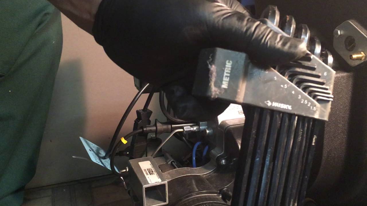 Buderus G125BE Burner nozzle change