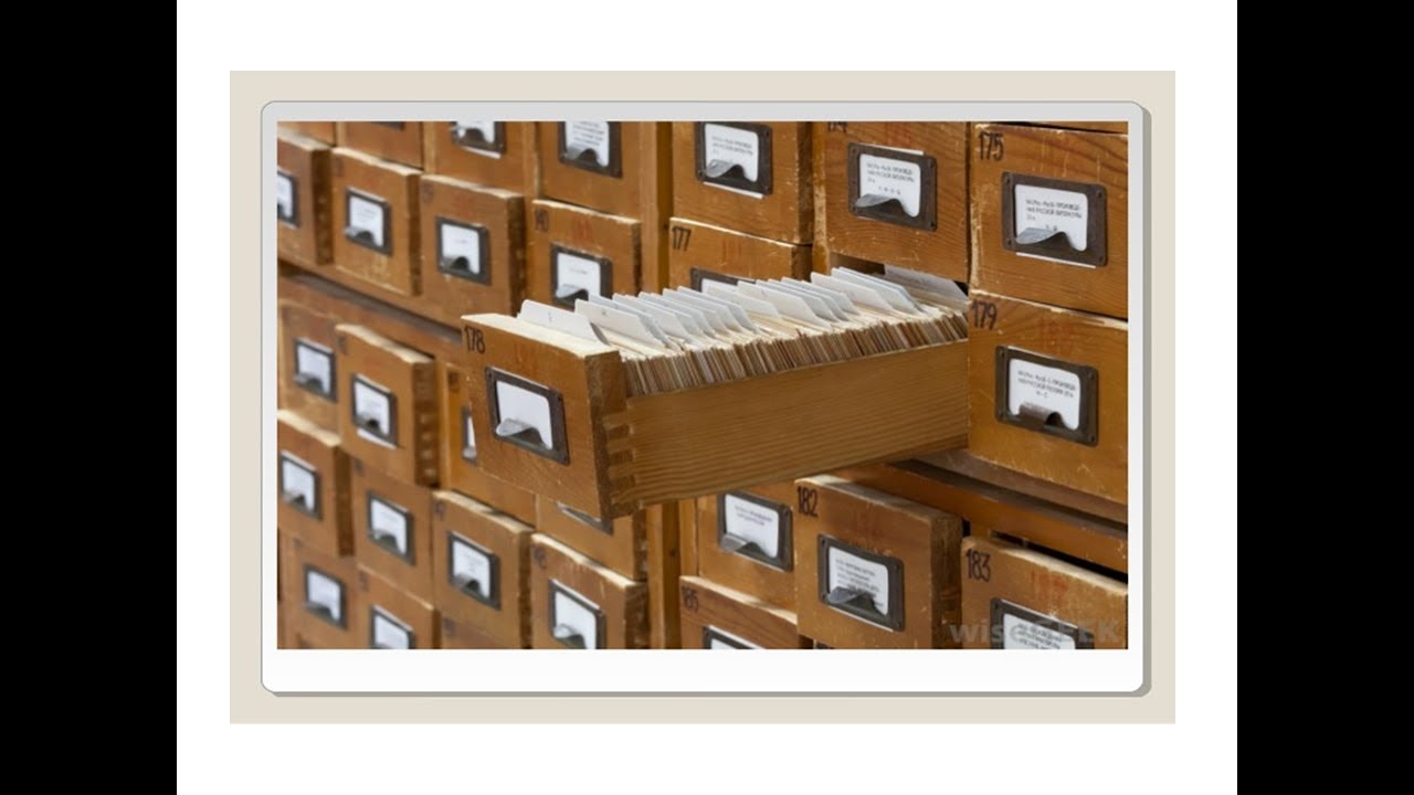 ToolTime: The Card Catalog
