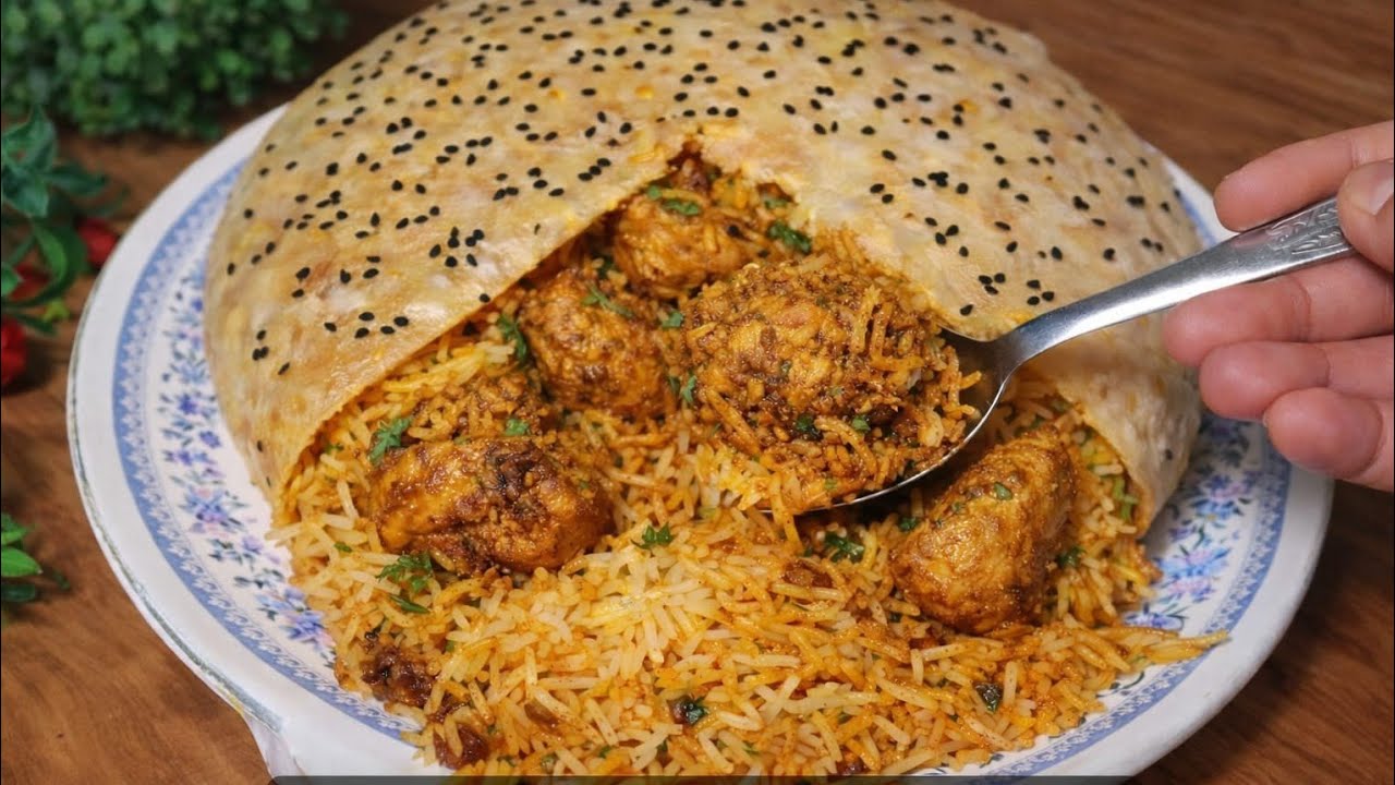 Ramzan Special Chicken Parda Biryani Recipe | Hyderabadi Style Parda Biryani at Home | Chicken Parda