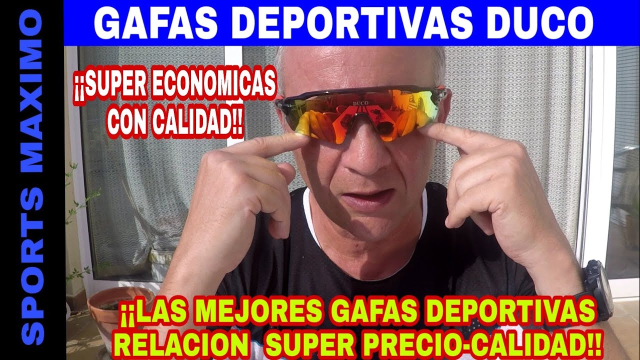 UNBOXING GAFAS DEPORTIVAS DUCO Y PRIMERAS IMPRESIONES