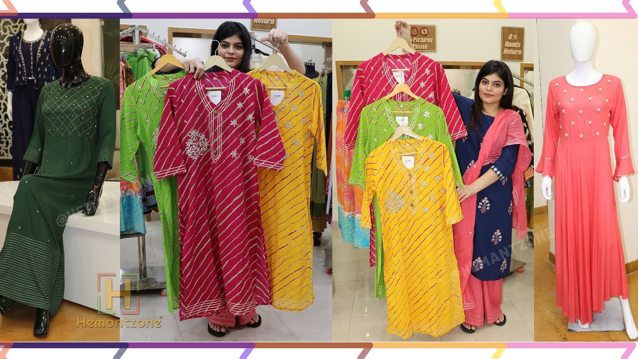 Top 50 Jaipur Kurti Design जयपुरी बांधनी कुर्ती धमाका | Rs. 199/- To 1500/- | Size : M, L, XL, XXL