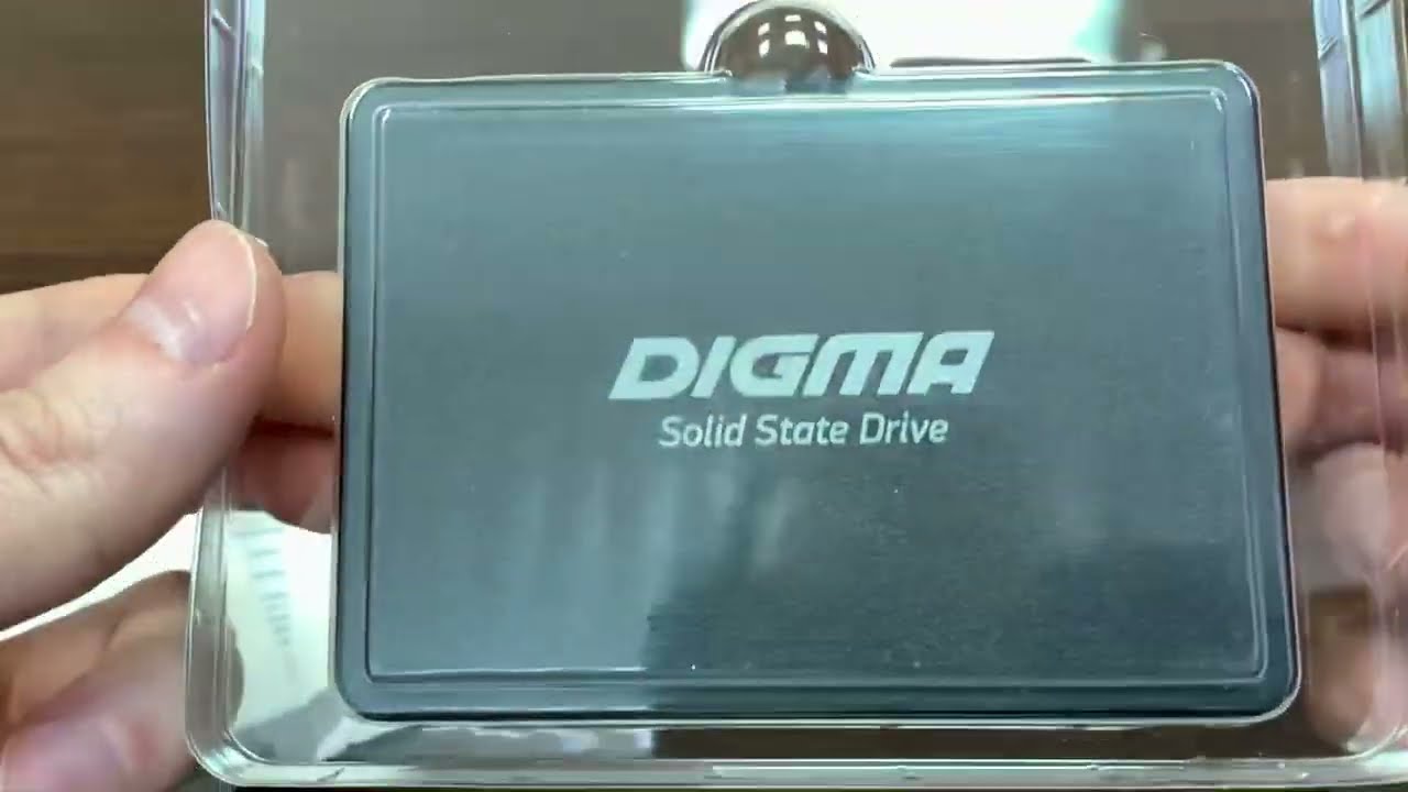 Распаковка накопителя SSD Digma run s9  1tb