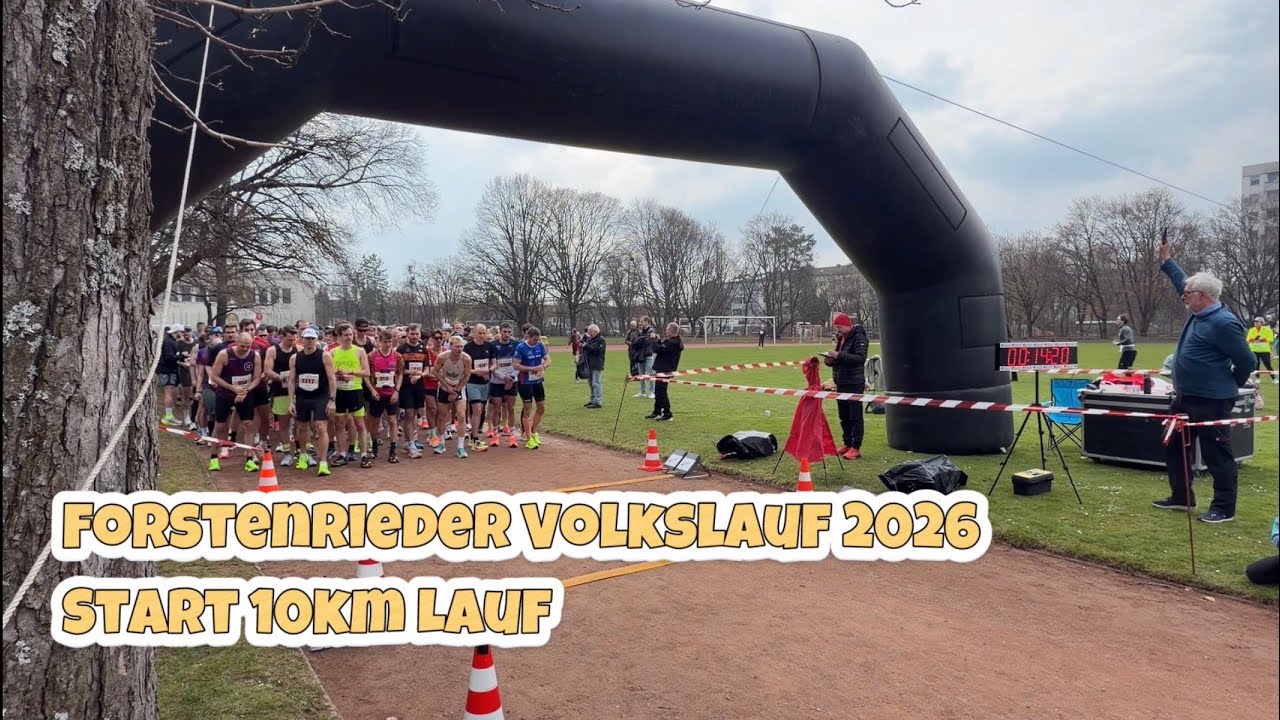 Forstenrieder Volkslauf 2026 am 21.03.2026: Start 10 km Lauf